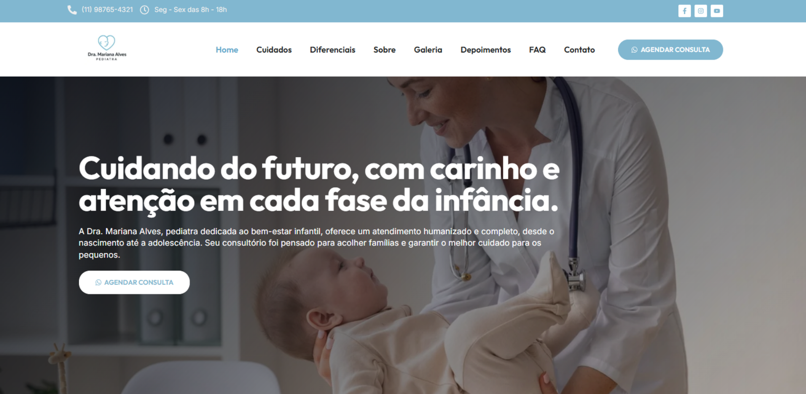 Clínica Pediatra Dra. Mariana Alves